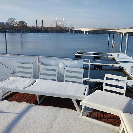 ורוצלב Houseboat Water King Apartament Plywajacy Dom Na Wodzie, 7 Os מראה חיצוני תמונה