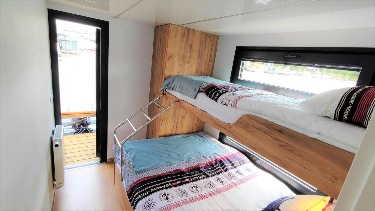 ורוצלב Houseboat Water King Apartament Plywajacy Dom Na Wodzie, 7 Os מראה חיצוני תמונה
