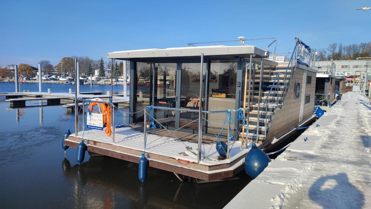 ורוצלב Houseboat Water King Apartament Plywajacy Dom Na Wodzie, 7 Os מראה חיצוני תמונה