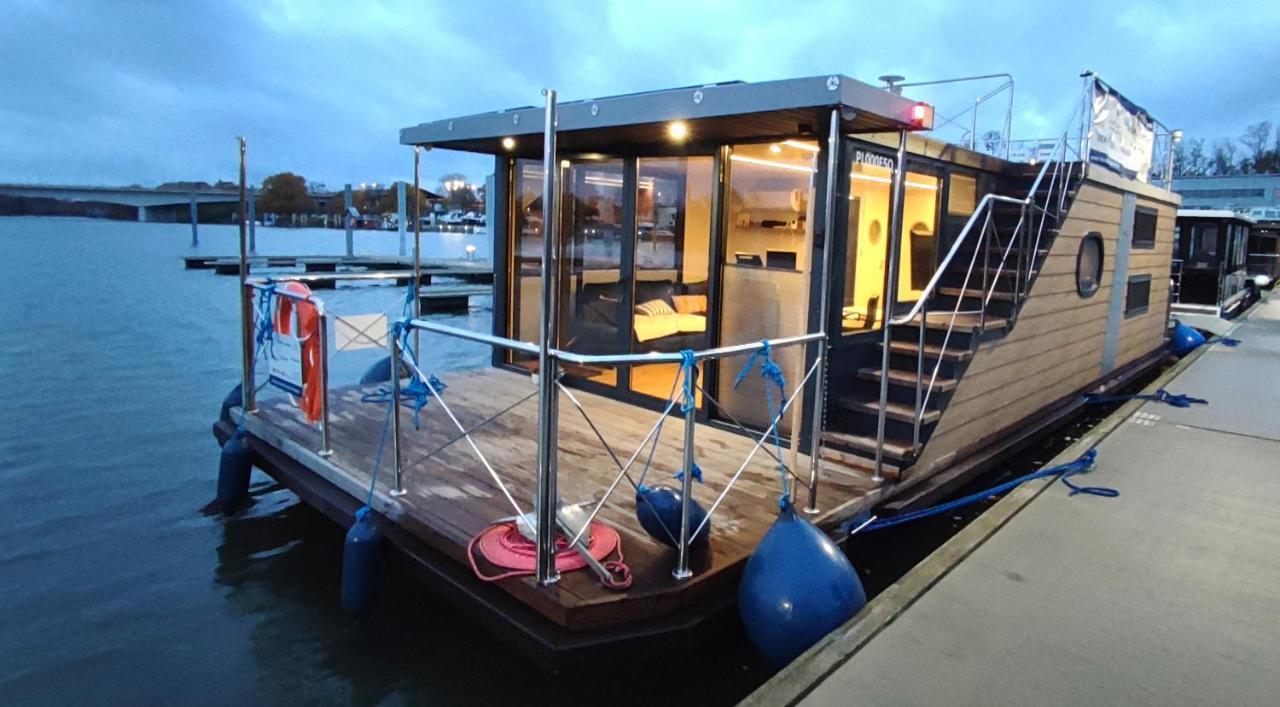 ורוצלב Houseboat Water King Apartament Plywajacy Dom Na Wodzie, 7 Os מראה חיצוני תמונה