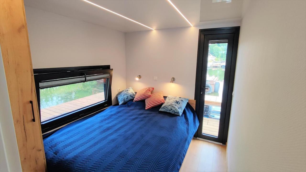 ורוצלב Houseboat Water King Apartament Plywajacy Dom Na Wodzie, 7 Os מראה חיצוני תמונה